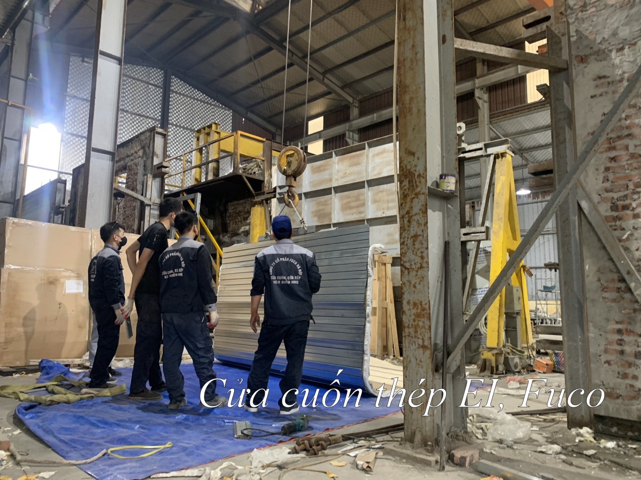 Cửa cuốn ngăn cháy, cách nhiệt EI60