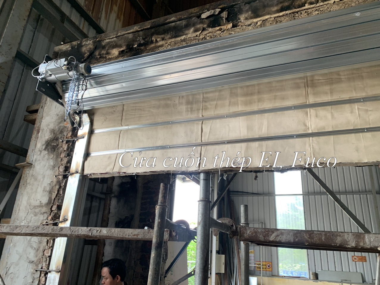 Cửa cuốn ngăn cháy, cách nhiệt EI60