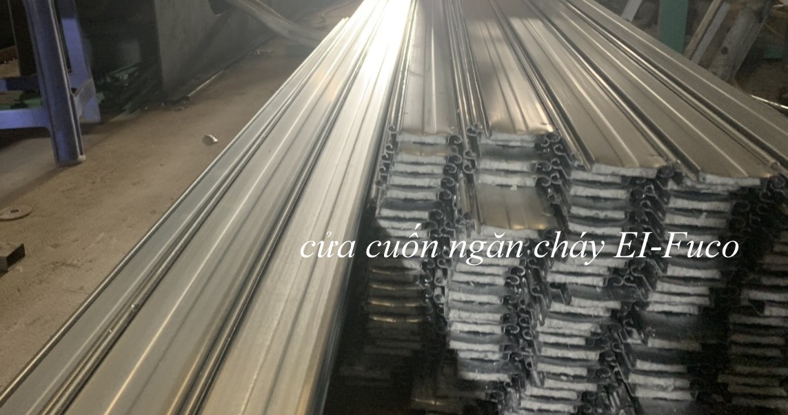 cửa cuốn ngăn cháy EI60, EI70, Thiết bị cửa cuốn ngăn cháy EI, Fuco