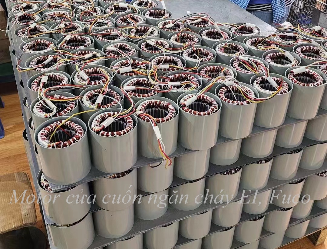Motor, động cơ cửa cuốn ngăn cháy EI-Fuco, Cửa cuốn ngăn cháy EI, cửa cuốn ngăn cháy EI60, EI70