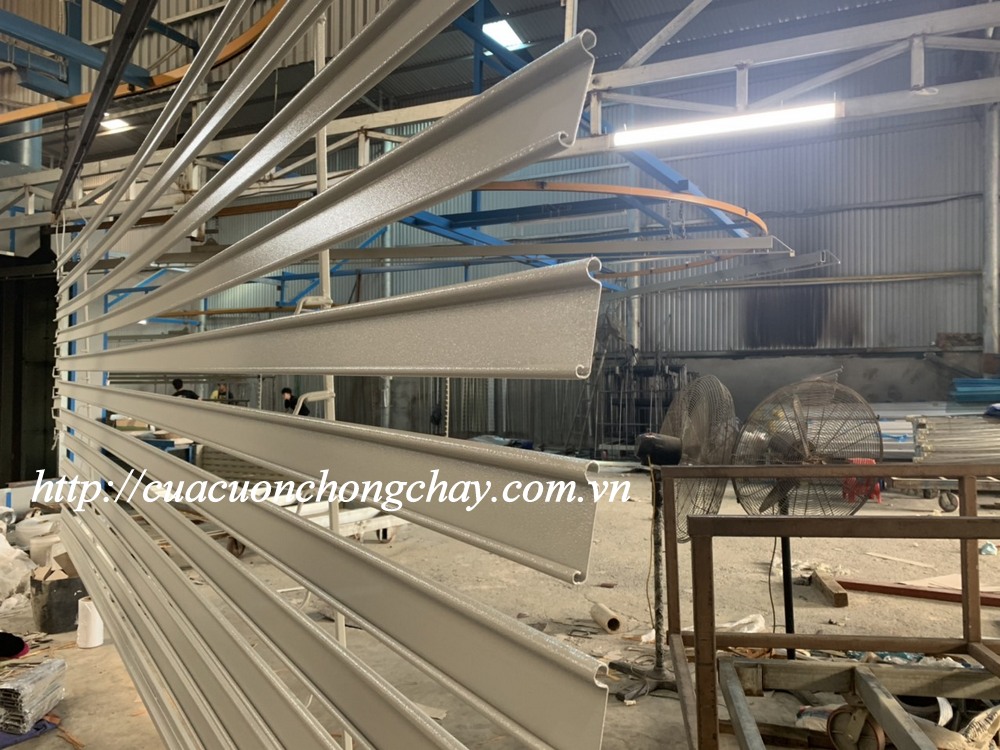 Fire shutter door korea , cửa cuốn ngắn cháy khẩn cấp