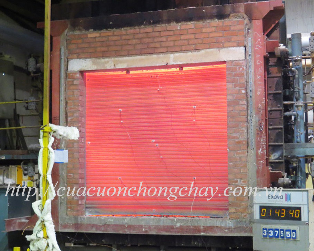 cửa cuốn chống cháy