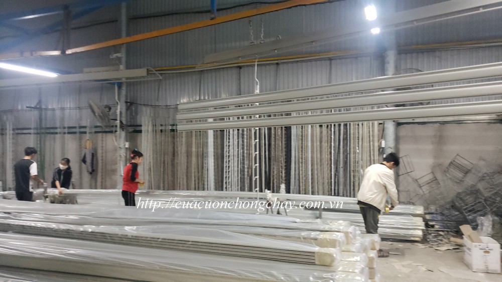Cửa cuốn chống cháy tại Thái Nguyên
