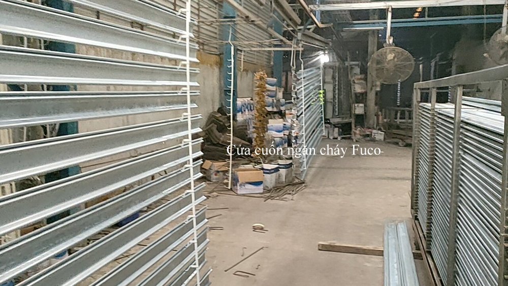 Cửa cuốn chống cháy tại Khánh Hòa
