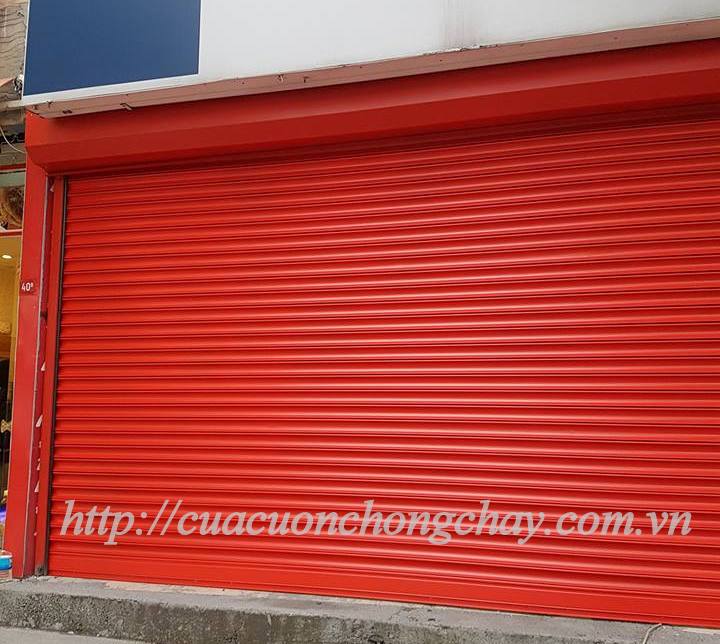 Cửa cuốn chống cháy tại Hòa Bình