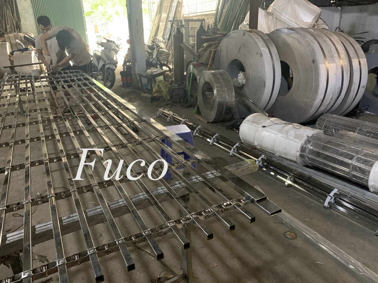 Cửa Cuốn Song Ngang Cao Cấp