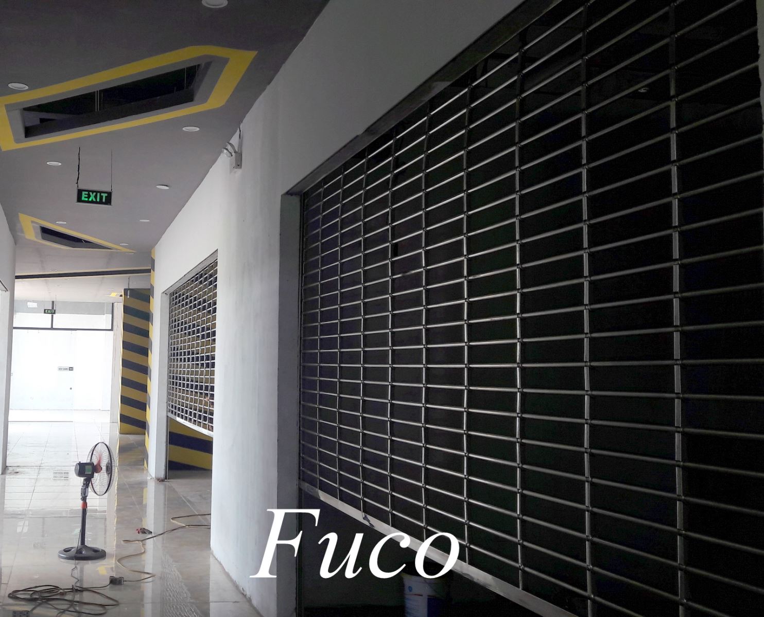 Cửa cuốn song ngang ống tròn 19 và phi 21, INOX 201 và INOX 304