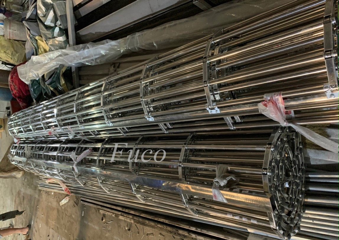 Cửa cuốn song ngang ống tròn 19 và phi 21, INOX 201 và INOX 304