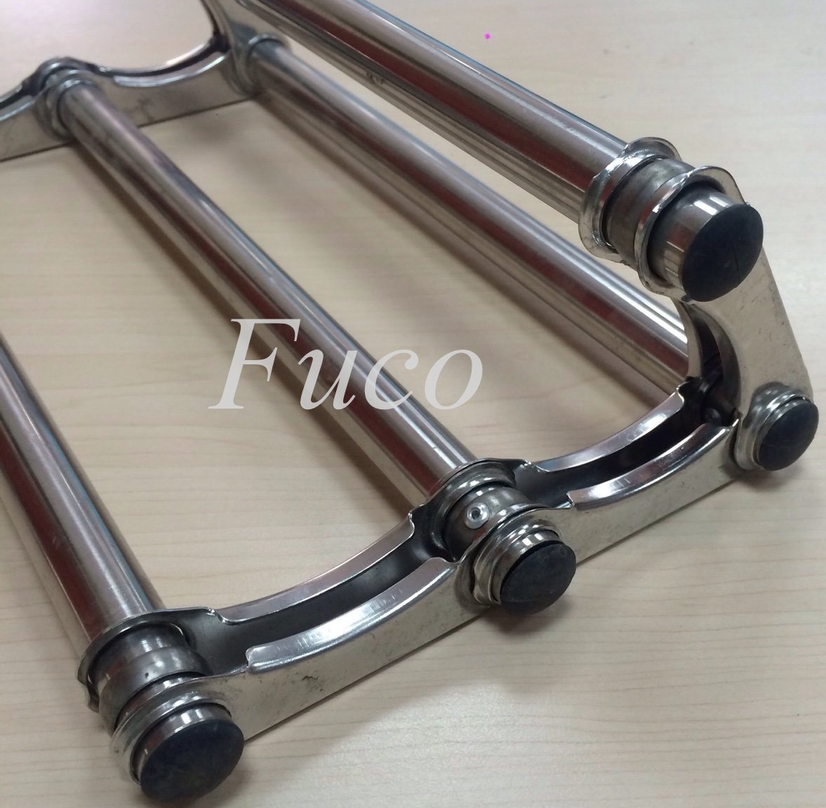Cửa cuốn song ngang ống tròn 19 và phi 21, INOX 201 và INOX 304