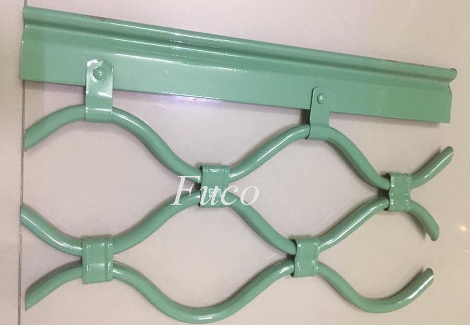 Cửa cuốn mắt võng sơn tĩnh điện và INOX 304
