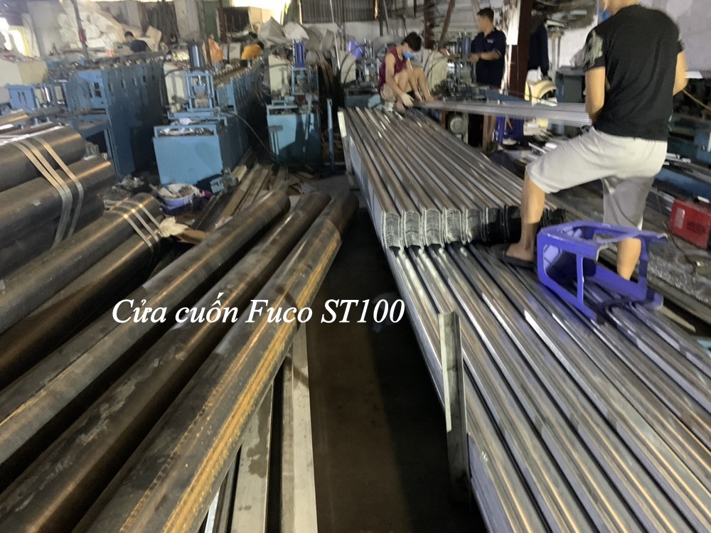 Cửa cuốn siêu trường nhà xưởng tại Phú Thọ