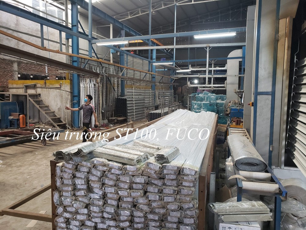 Cửa cuốn đài loan, cửa cuốn nhà xưởng, cửa cuốn thép mạ màu đài loan dầy 0,5dem đến 1ly, cửa cuốn cho nhà xưởng siêu trường mạ màu