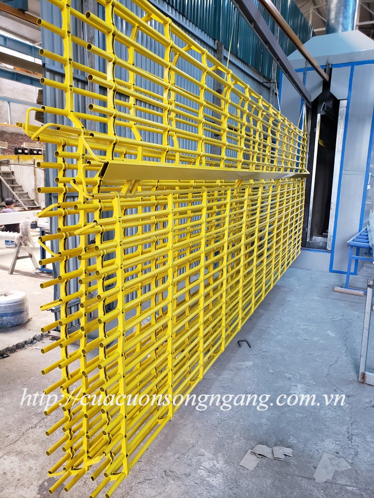 Cửa cuốn song ngang khớp thoáng