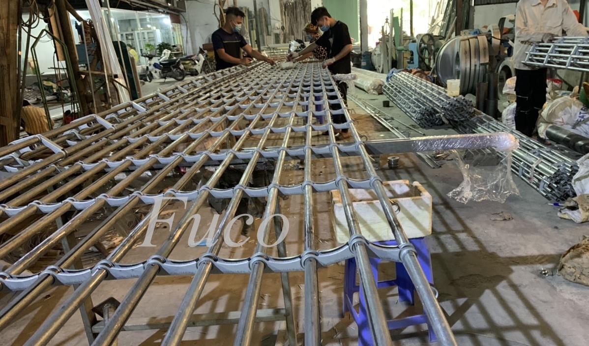 Cửa cuốn song ngang 