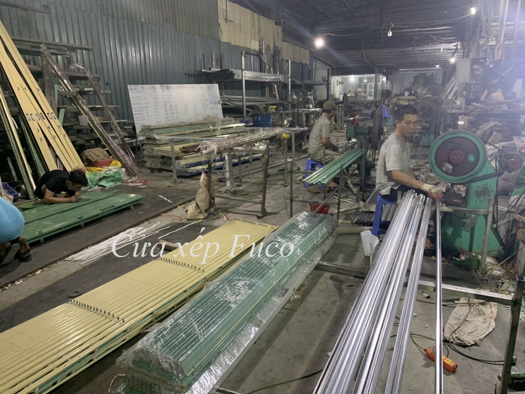 Làm cửa xếp đài loan, Cách làm cửa xếp  đài loan