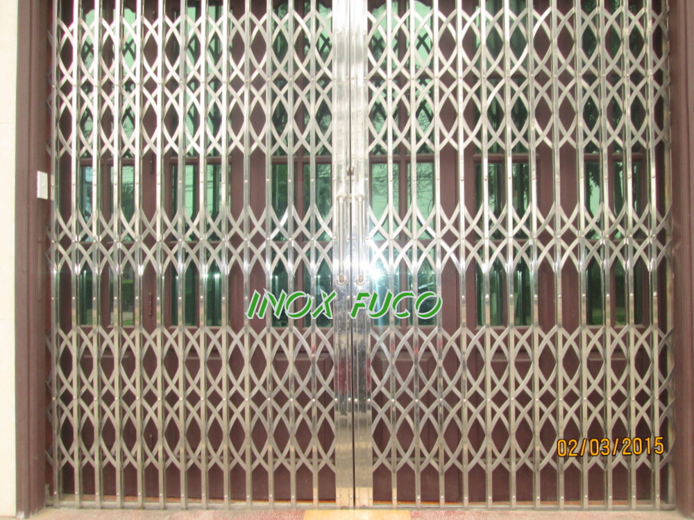 Cửa xếp inox 304 cao cấp nhất tại Hải Dương