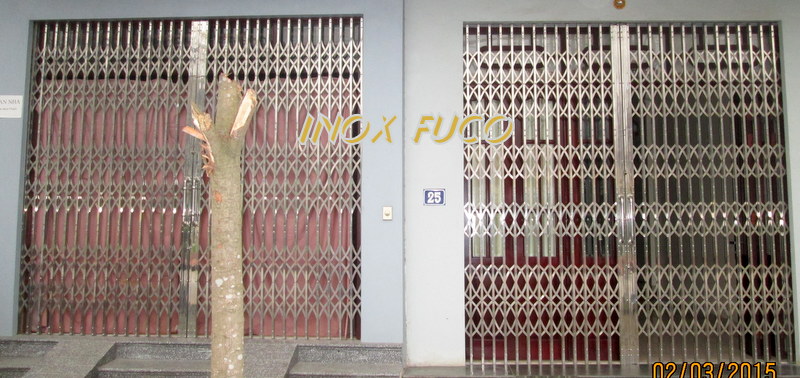 Cửa sắt kéo Đài Loan không lá