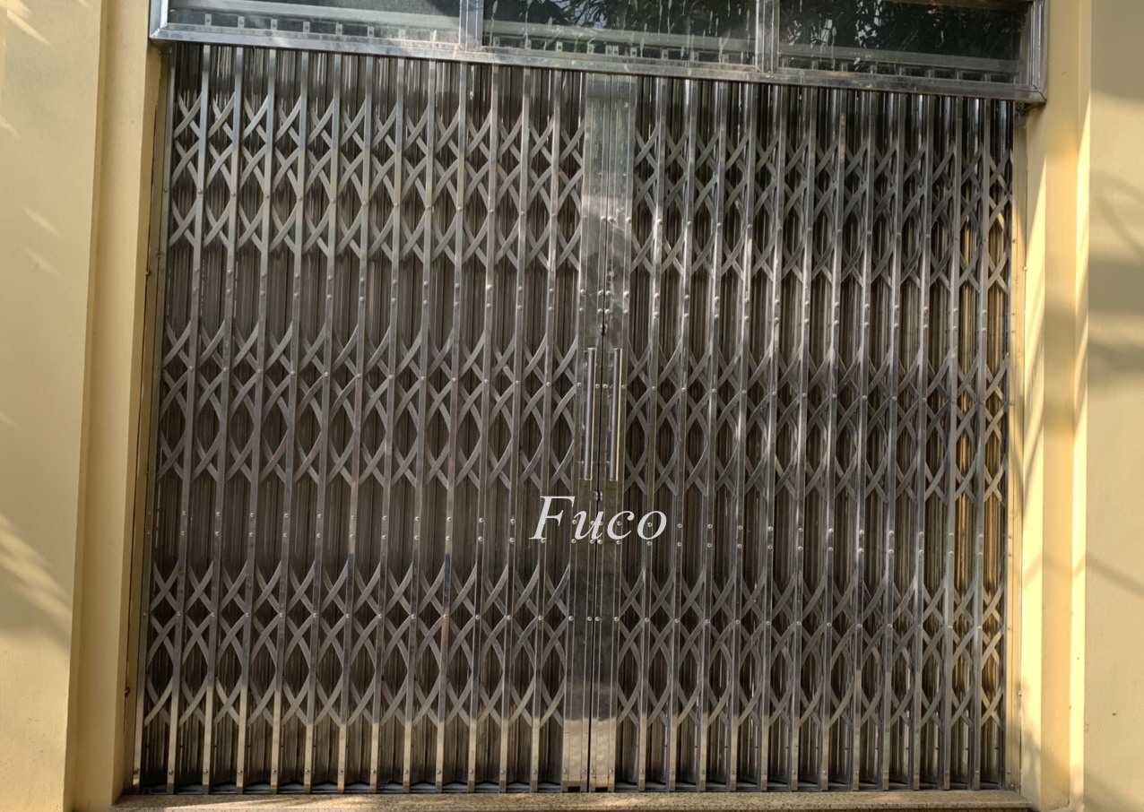Báo giá cửa xếp inox tại hà nội, Giá cửa INOX