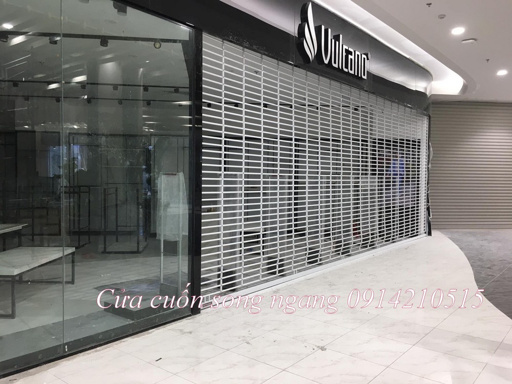 Cửa cuốn song ngang, mắt võng tại Nam Định